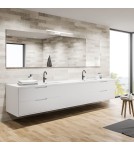 Bathroom wall lamps - Milagro SHINE WHITE 40cm 7W LED wall lamp ML3875 - product 3