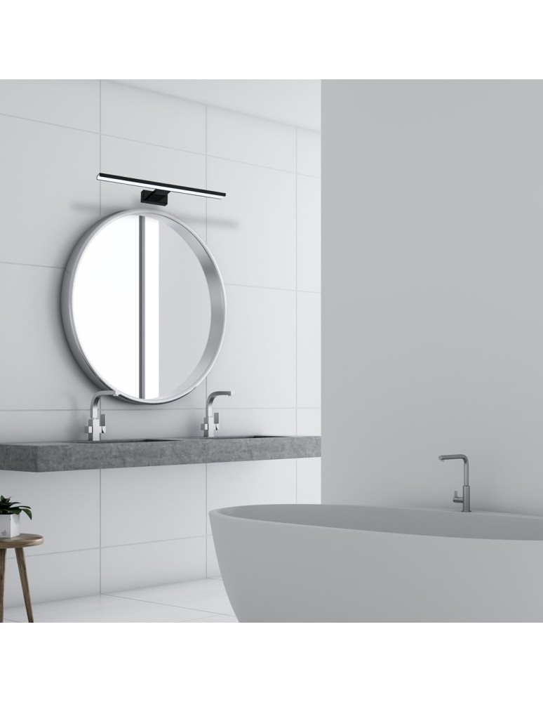 Bathroom wall lamps - Milagro Wall lamp SHINE BLACK 60cm 13,8W LED ML4382 - product kolory-swiatla.pl 4