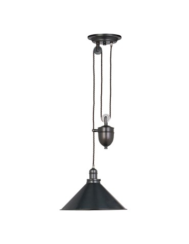 Elstead PROVENCE 1x100W E27 PV/P OB Pendant.
