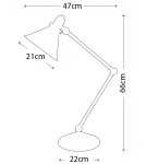 Reading table lamps - Elstead Lighting Interior Table PROVENCE 1x60W E27 PV/TL PN. - product 2