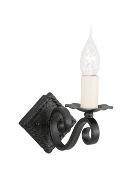 Elstead Lighting Interior Wall lamp RECTORY 1x60W E14 RY1A BLACK