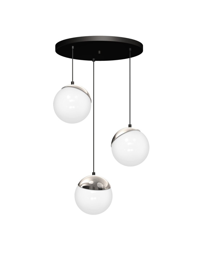 Pendant lamps - Milagro SFERA 3xE14 pendant lamp MLP8884 - product kolory-swiatla.pl 1
