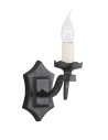 Elstead Lighting Interior Kinkiet RECTORY 1x60W E14 RY1B BLACK
