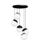 Milagro Lampa wisząca SFERA BLACK 5xE14 MLP8869
