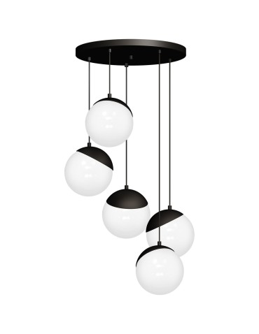 Milagro SFERA BLACK 5xE14 pendant lamp MLP8869 - product 2