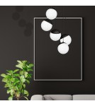 Milagro Lampa wisząca SFERA BLACK 5xE14 MLP8869