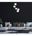 Milagro Lampa wisząca SFERA BLACK 5xE14 MLP8869