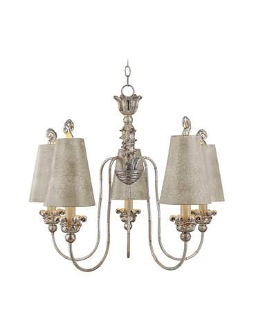 Elstead Lighting Flambeau Pendant REMI 5x60W E27 FB/REMI5.