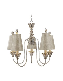 Elstead Lighting Flambeau Pendant REMI 5x60W E27 FB/REMI5.