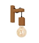 Wall lamps - Milagro Wall lamp JACK 1xE27 Oak MLP4356 - product 1