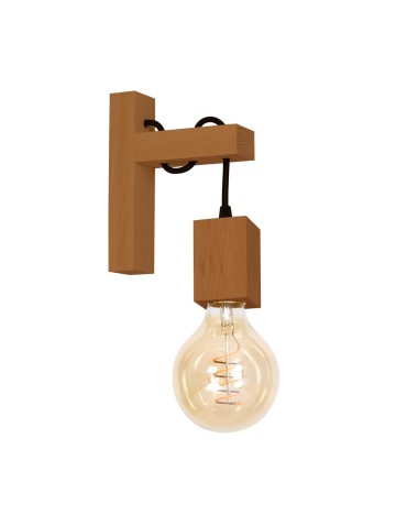 Milagro Wall lamp JACK 1xE27 Oak MLP4356