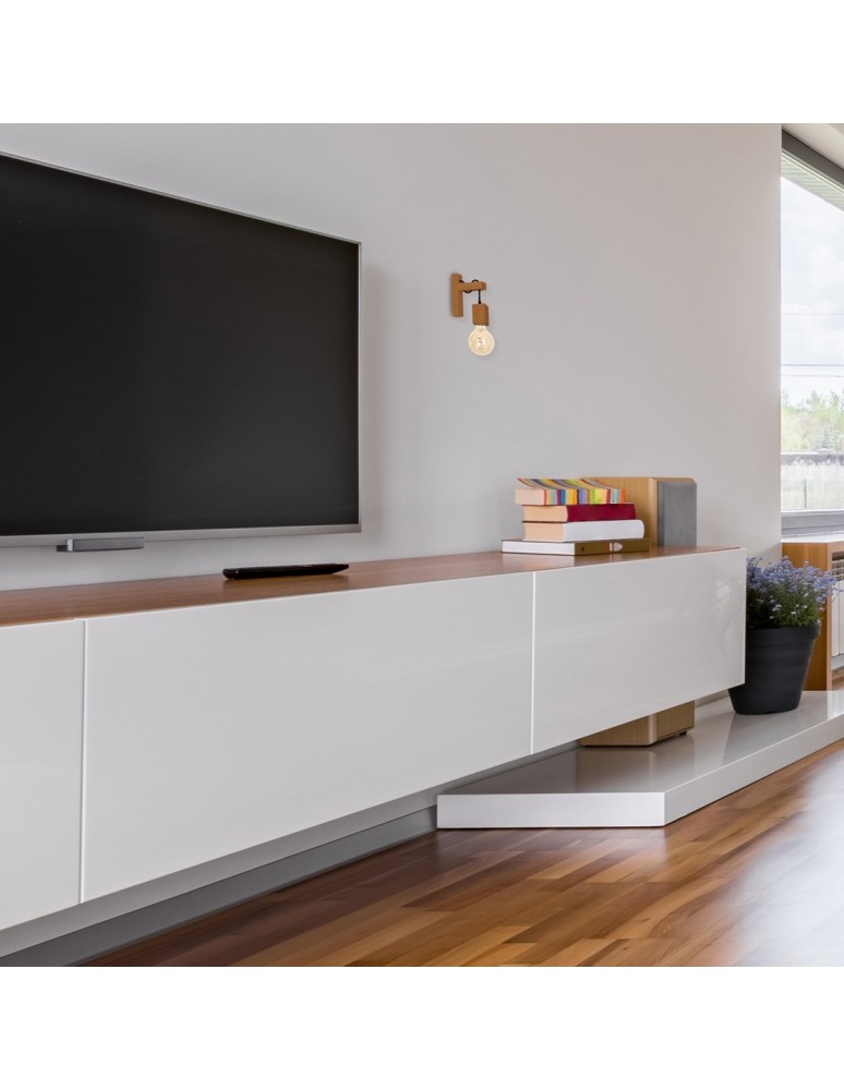 Wall lamps - Milagro Wall lamp JACK 1xE27 Oak MLP4356 - product kolory-swiatla.pl 6