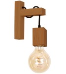 Wall lamps - Milagro Wall lamp JACK 1xE27 Oak MLP4356 - product 8