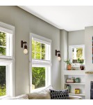 Loft wall lamps - industrial - Milagro Wall lamp JACK 1xE27 Walnut MLP4359 - product 3