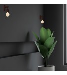 Loft wall lamps - industrial - Milagro Wall lamp JACK 1xE27 Walnut MLP4359 - product 6