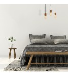 Boho pendant lamps - Milagro JACK 3xE27 Oak Pendant Lamp MLP4357 - product 3