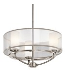 Modern chandeliers - Kichler SALDANA 3x40W G9 KL/SALDANA3 Pendant. - product 1