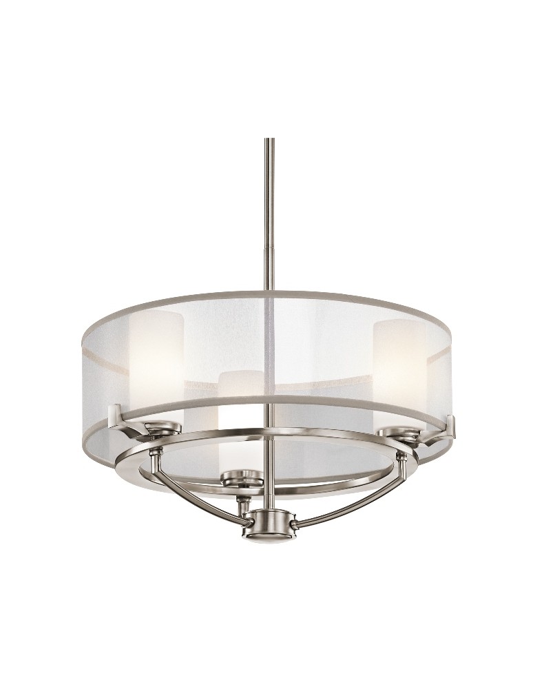 Modern chandeliers - Kichler SALDANA 3x40W G9 KL/SALDANA3 Pendant. - product kolory-swiatla.pl 1