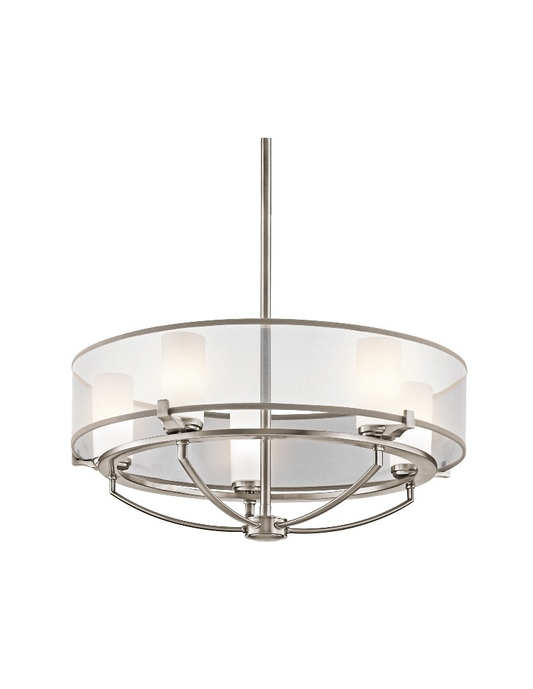 Modern chandeliers - Kichler SALDANA 5x40W G9 KL/SALDANA5 Pendant. - product kolory-swiatla.pl 1