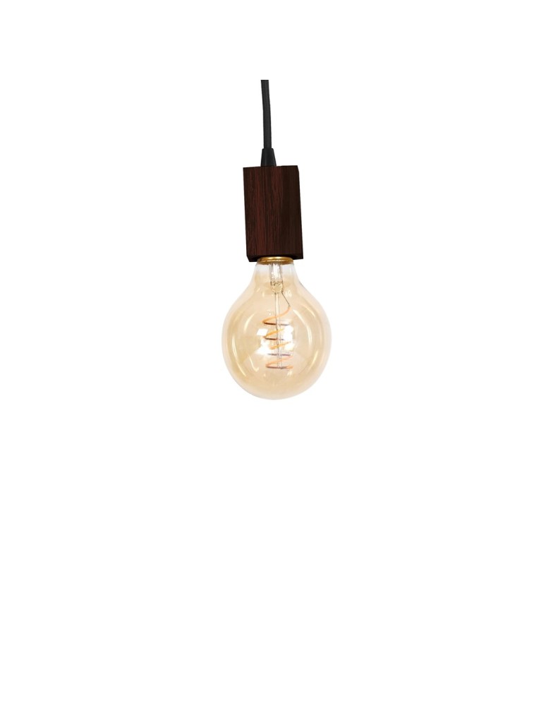 Boho pendant lamps - Milagro JACK 3xE27 Walnut Pendant Lamp MLP4360 - product kolory-swiatla.pl 4