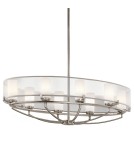 Modern chandeliers - Kichler SALDANA OVAL 8x40W G9 KL/SALDANA8 Pendant. - product 1
