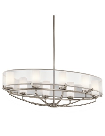 Kichler SALDANA OVAL 8x40W G9 KL/SALDANA8 Pendant.