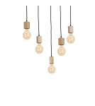 Boho pendant lamps - Milagro JACK Pendant Lamp 5xE27 MLP583 - product 3