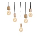 Boho pendant lamps - Milagro JACK Pendant Lamp 5xE27 MLP583 - product 4