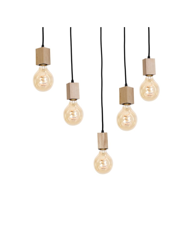 Boho pendant lamps - Milagro JACK Pendant Lamp 5xE27 MLP583 - product kolory-swiatla.pl 4