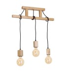 Boho pendant lamps - Milagro JACK Pendant Lamp 3xE27 MLP582 - product 2