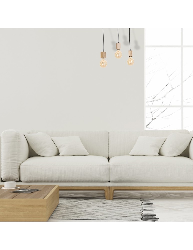 Boho pendant lamps - Milagro JACK Pendant Lamp 3xE27 MLP582 - product kolory-swiatla.pl 10