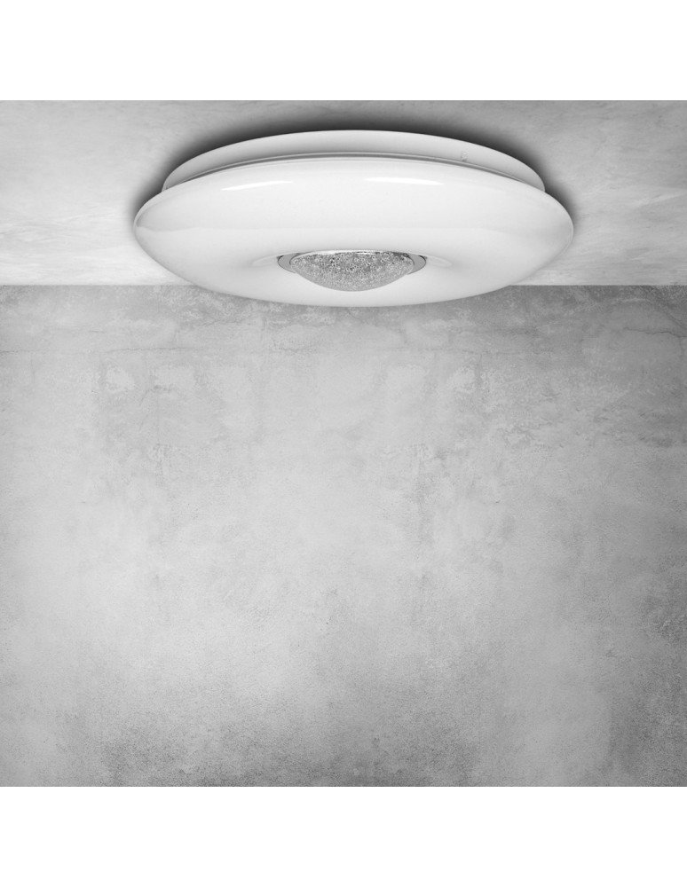 Plafonds with remote control - Milagro Plafon VELA 24W LED Ø400 mm Dimmable+ Remote Control ML4401 - product kolory-swiatla.pl 7