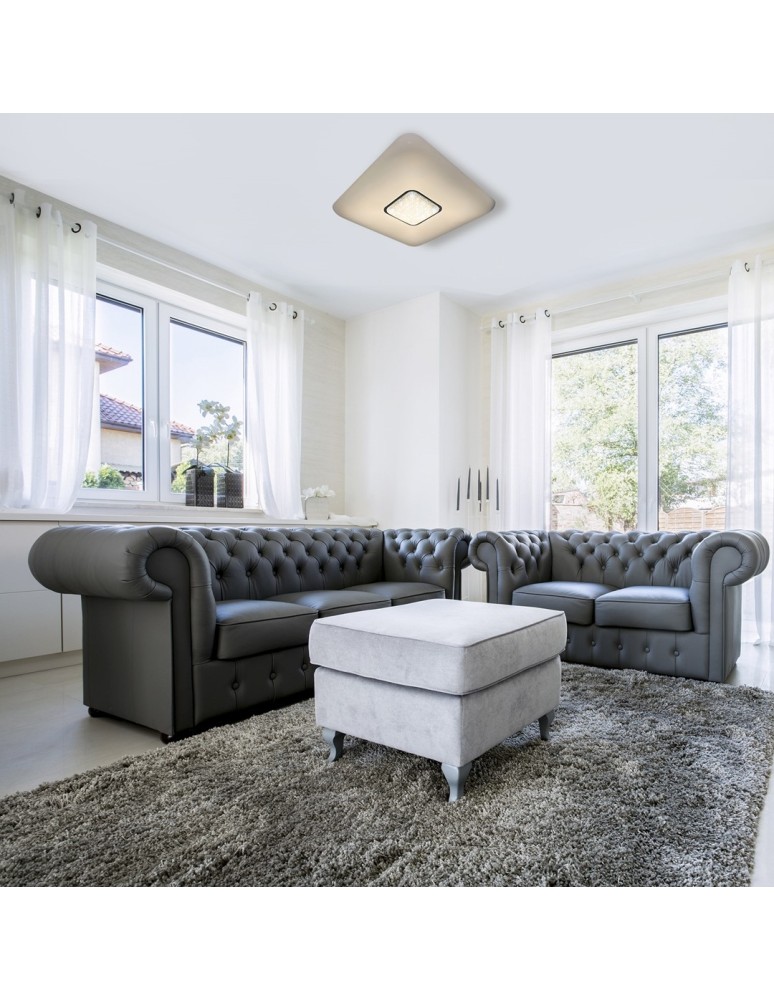 Plafonds with remote control - Milagro Plafon YAX 24W LED Dimmable+ Remote Control ML4402 - product kolory-swiatla.pl 3