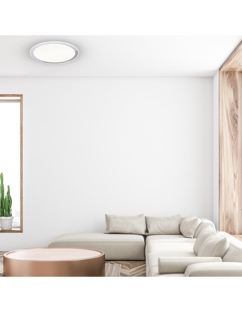 Plafonds with remote control - Milagro Plafon LAYLA 66W LED Ø500mm Dimmable+ Remote Control ML4222 - product kolory-swiatla.pl 3