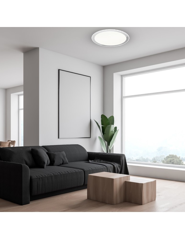 Plafonds with remote control - Milagro Plafon LAYLA 66W LED Ø500mm Dimmable+ Remote Control ML4222 - product kolory-swiatla.pl 5