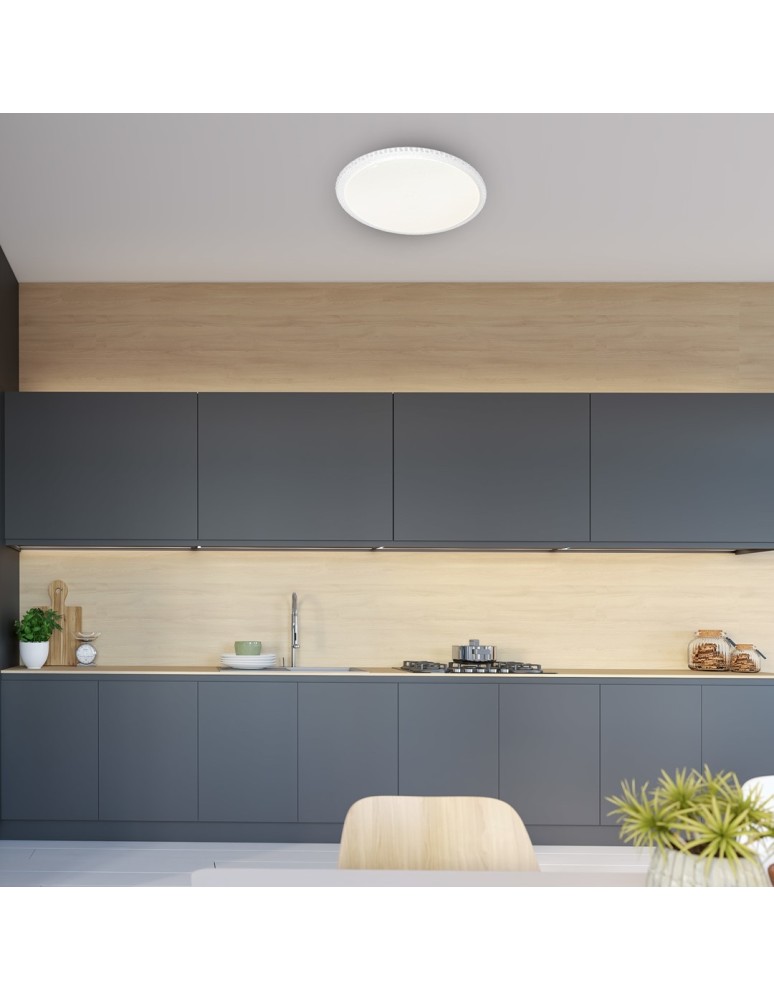 Plafonds with remote control - Milagro Plafon CRUZ 66W LED Ø500mm Dimmable+ Remote Control ML4220 - product kolory-swiatla.pl 5