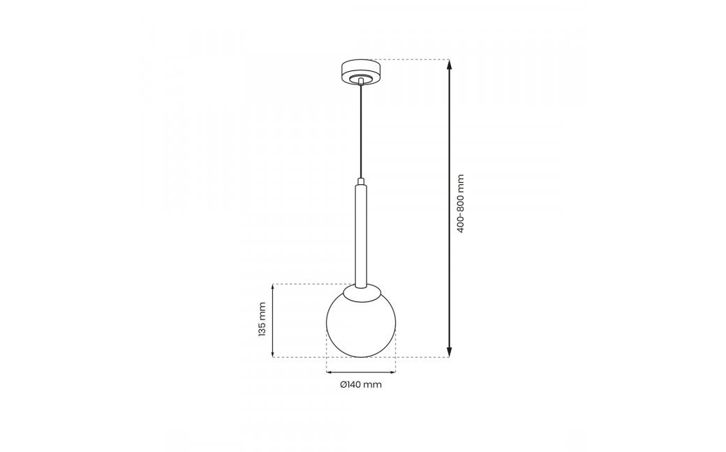 Milagro Lampa wisząca PARMA 1xE14 MLP4820