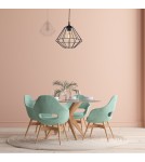 Milagro Lampa wisząca COLIN BLACK 1xE27 MLP4789