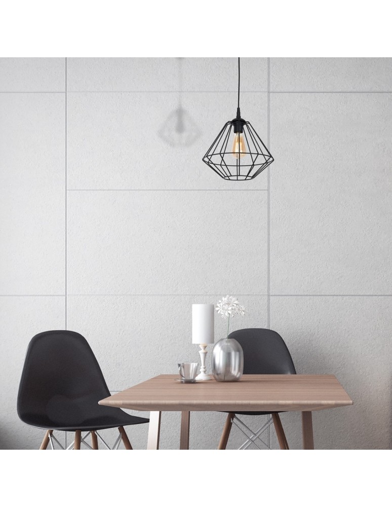 Milagro Lampa wisząca COLIN BLACK 1xE27 MLP4789