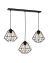 Milagro Lampa wisząca COLIN BLACK 3xE27 MLP4790
