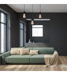 Milagro Lampa wisząca COLIN BLACK 3xE27 MLP4790