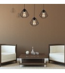 Milagro Lampa wisząca COLIN BLACK 3xE27 MLP4790