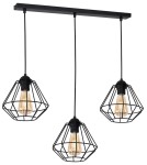 Milagro Lampa wisząca COLIN BLACK 3xE27 MLP4790