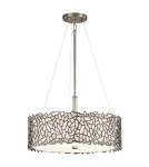 Pendant lamps - Kichler CORAL 3x100W E27 Silver KL/SILCORAL/P/A Pendant. - product 1