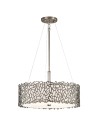 Kichler CORAL 3x100W E27 Silver KL/SILCORAL/P/A Pendant.