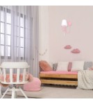 Children's wall lamps - Milagro Wall lamp CHARLOTTE PINK 1xE14 MLP4215 - product 9