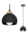 Milagro DAMA BLACK 1xE27 pendant lamp MLP6540