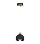 Pendant lamps - Milagro DAMA BLACK 1xE27 pendant lamp MLP6540 - product 9