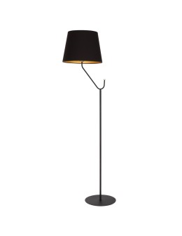 Milagro Lampa stojąca VICTORIA BLACK 1xE27 MLP4915
