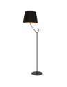 Milagro VICTORIA BLACK 1xE27 standing lamp MLP4915